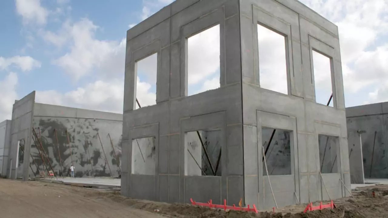 دیوارهای بتنی
