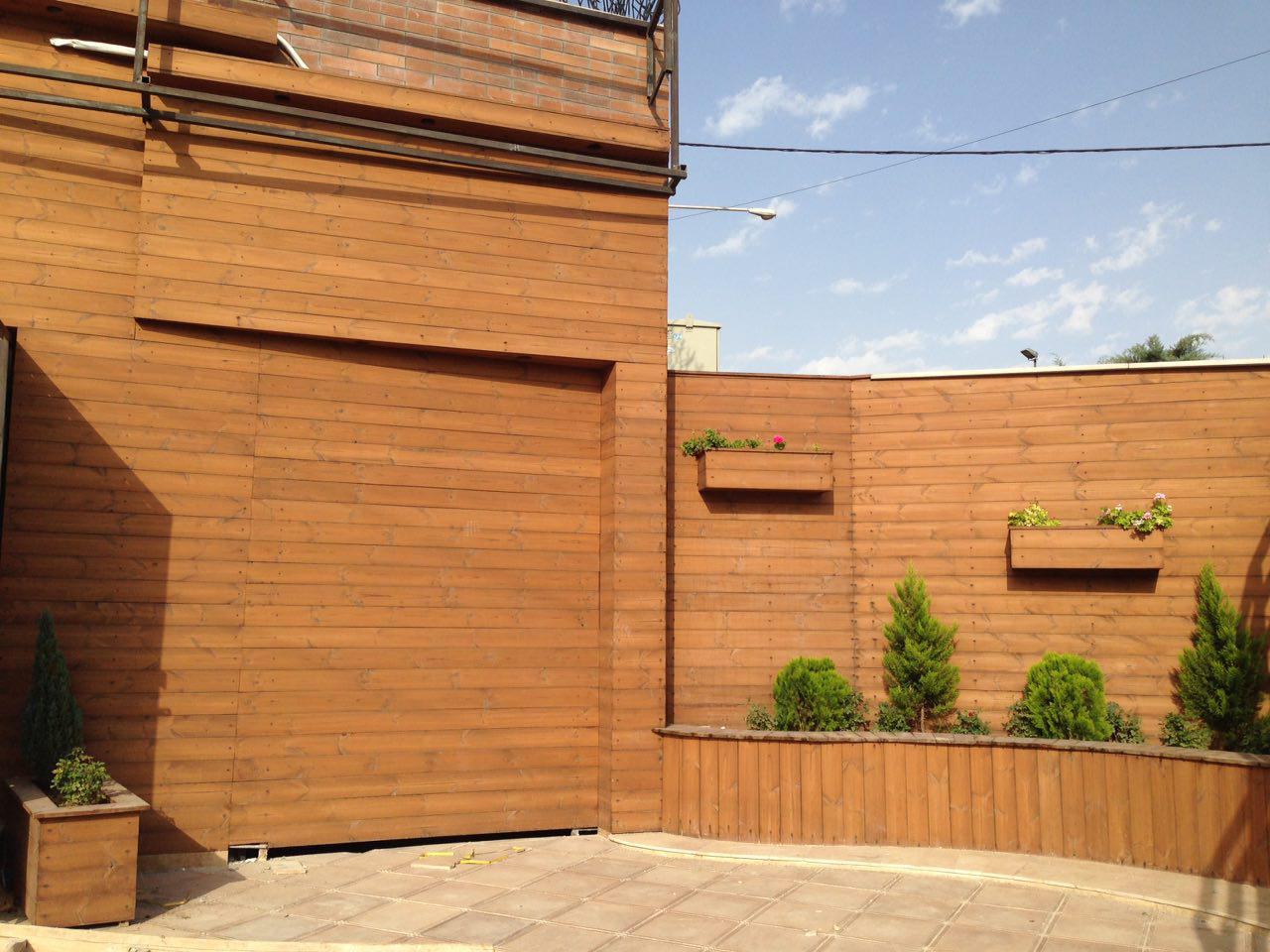 نمای چوبی