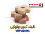 شبکه آجری چلیپایی روزندار