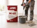 اختلاط چسب پودری مخصوص کف جم M-40