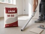 آماده‌سازی زیرکار برای چسب کاشی جم M-50