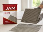 پوشش چسب طوسی پشت سرامیک با M-70